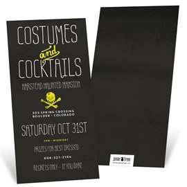Best Costume - Halloween Invitations