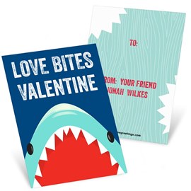Shark Bite - Classroom Valentines