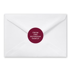 Hello From Sender - Envelope Seals