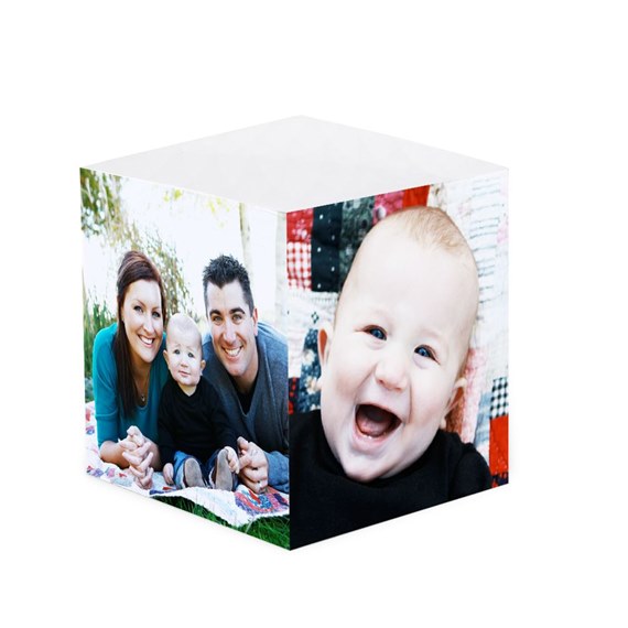 Post-It Note Photo Cube