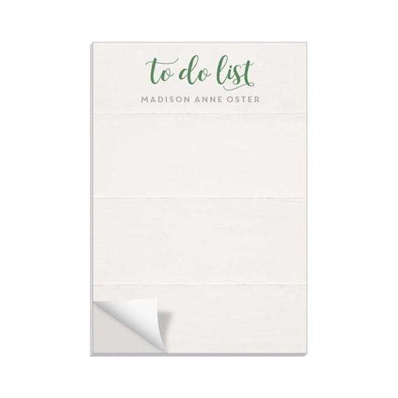 Shiplap To-Do List - Post-It Notes
