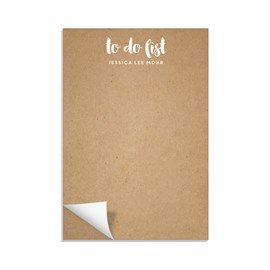 Kraft To-Do List - Post-It Notes