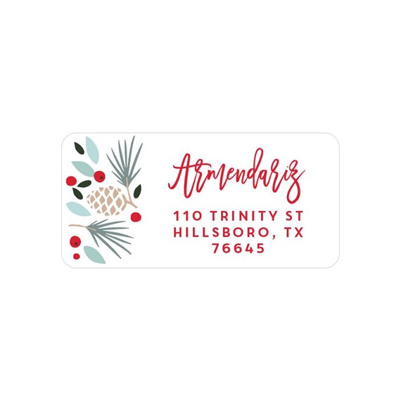 Whimsy Greens - Address Labels