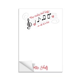 Music Teacher - Post-it Notes