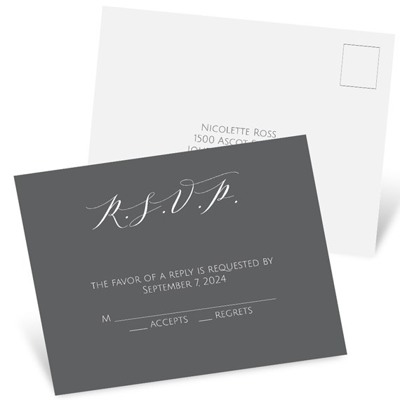 Sweet Simplicity - Response Postcard