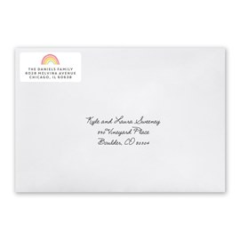 Over the Rainbow - Address Labels
