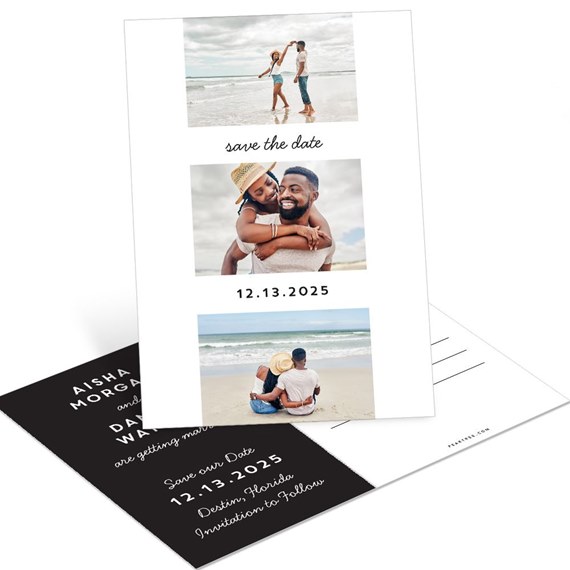 Love Story - Save the Date Postcards