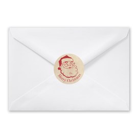 Santa - Envelope Seals