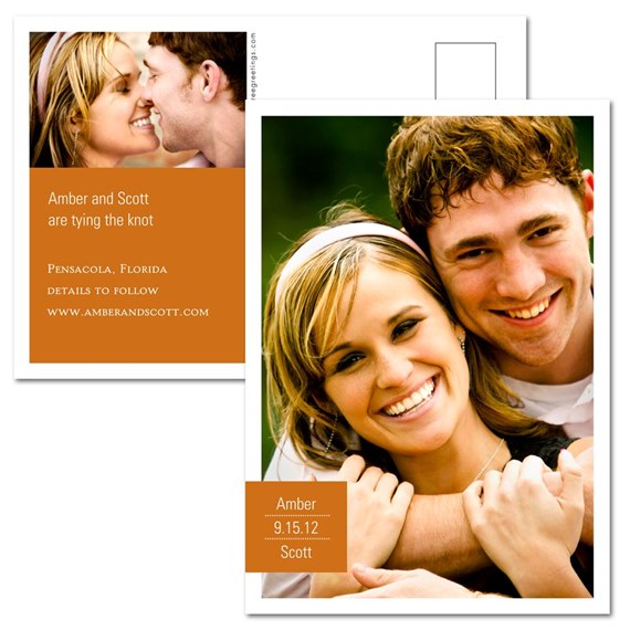 Picture Perfect - Save the Date Postcard