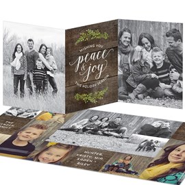 Peace and Joy - Holiday Card