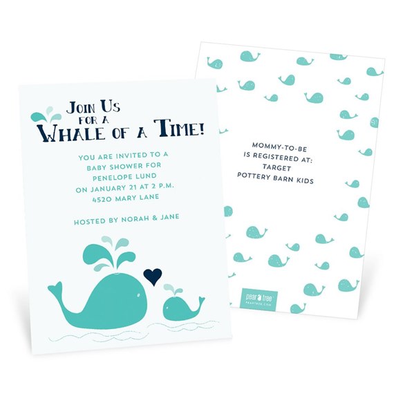 Spouting Love - Baby Shower Invitation