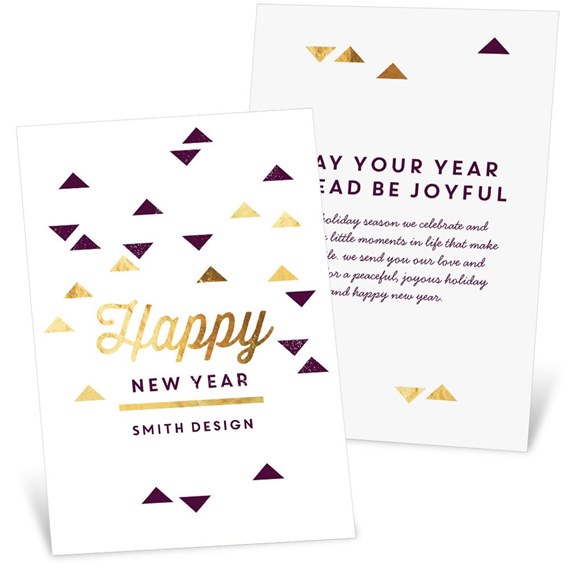 Shining New Year - New Year Card
