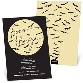 The Boos - Halloween Invitation