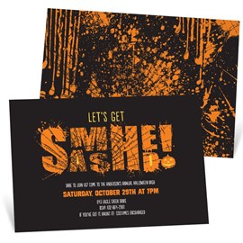 Smashed - Halloween Invitation