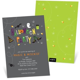 Mischief - Halloween Invitation