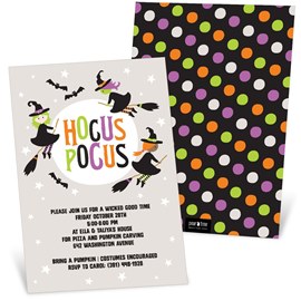 Hocus Pocus - Halloween Invitation