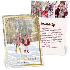 Merrily Framed - Christmas Card
