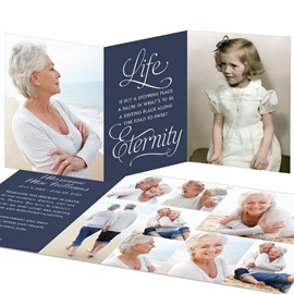 Sweet Eternity - Memorial Card