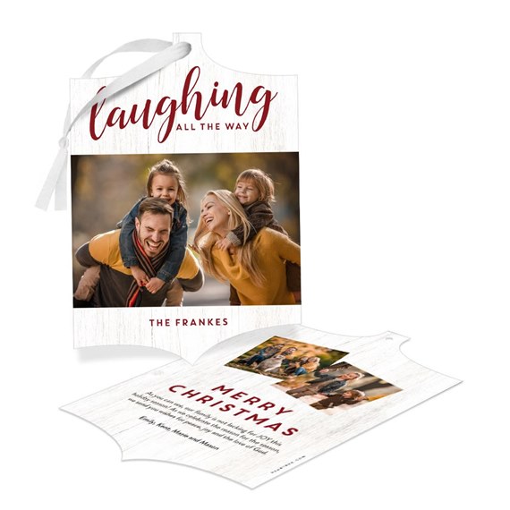 Laughing All the Way - Christmas Card