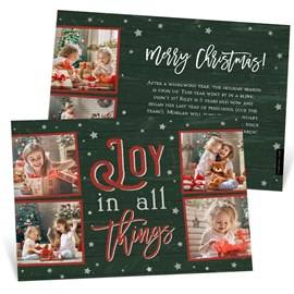 Joy In All Things - Christmas Card