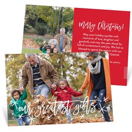 Greatest Gifts - Christmas Card