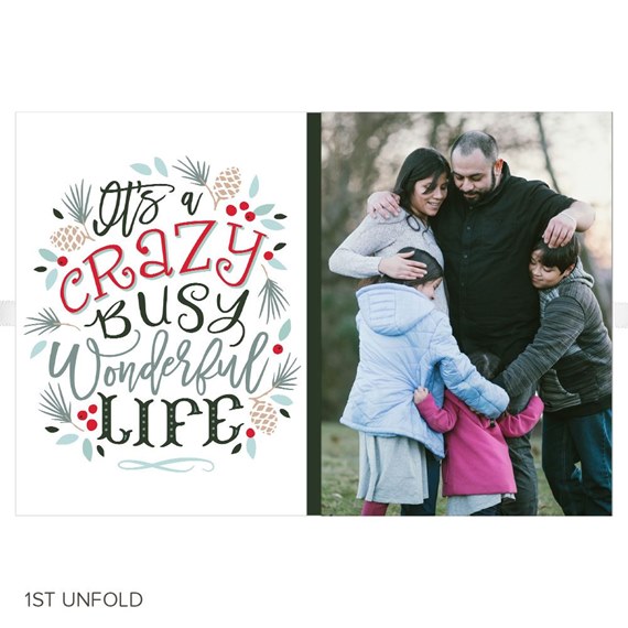 Crazy Busy - Christmas Card