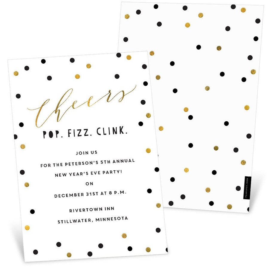 new years eve party invitations