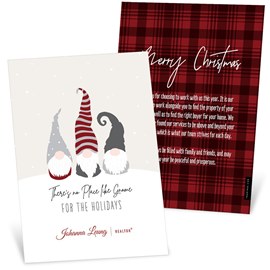 Gnome for the Holidays - Business Holiday Card