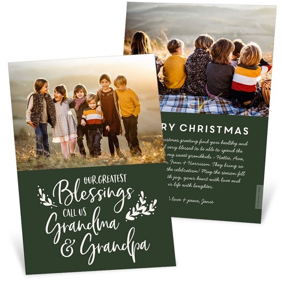 Our Greatest Blessings - Christmas Card