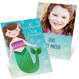 Mermaid Friends - Classroom Valentines