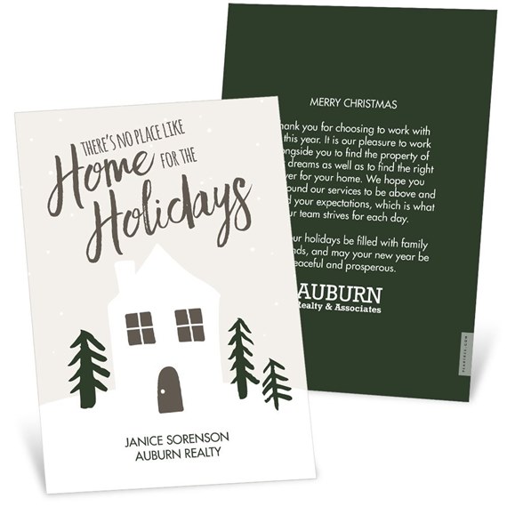 Home for the Holidays - Business Holiday Card