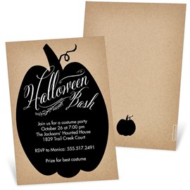 Halloween Bash - Halloween Invitation
