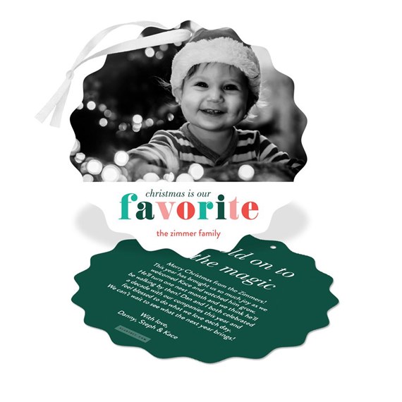 Christmas is our Favorite - Christmas Card