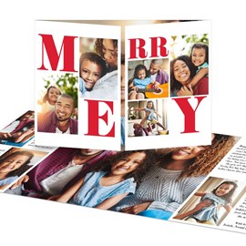 Merry Collage - Christmas Card