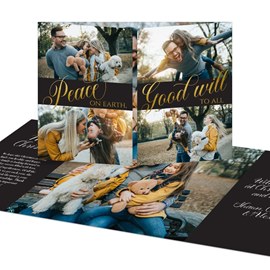 Peace and Good Will - Christmas Card