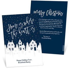 Where the Heart Is - Business Holiday Card