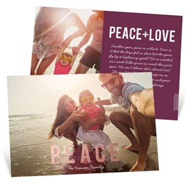 Peace - Christmas Card