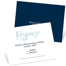 In Color - Response Postcard