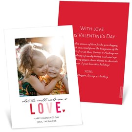 Just Love - Valentine's Day Card
