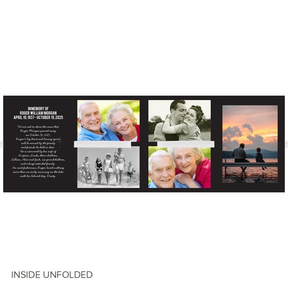 Life in Pictures - Memorial Cards