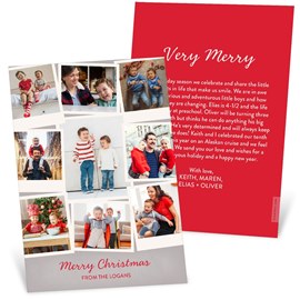 Holiday Snaps - Christmas Card