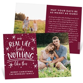 Our Real Life - Christmas Card