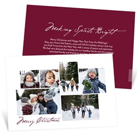 Festive Collage - Christmas Card