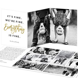 Everything is Fine - New Year Card