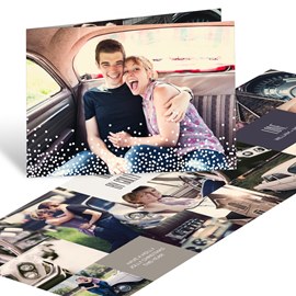 Falling Snow - Christmas Cards