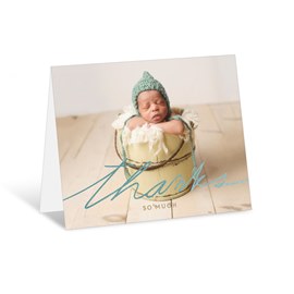 Shining Thanks - Baby Thank You Cards