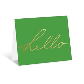 Houndstooth Hello - Note Cards