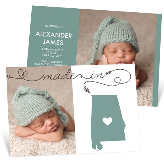 Home State - Birth Announcements