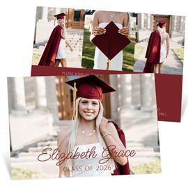 Scripted Graduate - Graduation Announcements