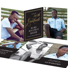 Classy Achievement - Graduation Announcements